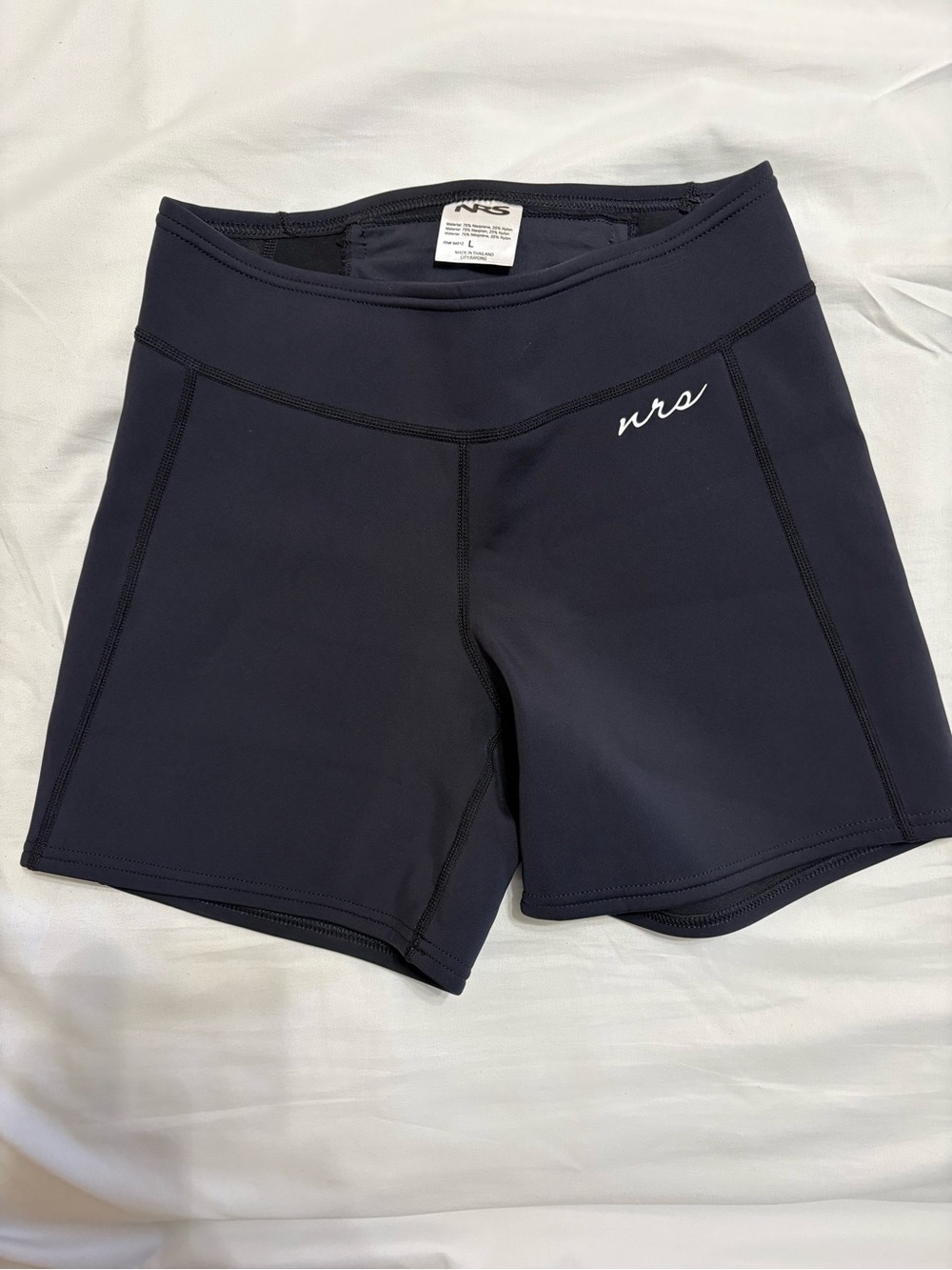 NRS Women's HydroSkin 0.5 Shorts in black, Large